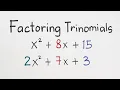 Factoring Trinomials The Easy Way