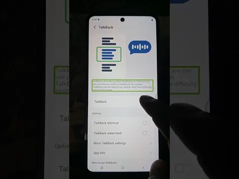Vivo V29 Talkback Setting #vivo #vivov29series #shorts