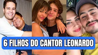 🚨 Quem São os 6 Filhos do Cantor Leonardo,Veja quem são as Mães de cada Filho do Leonardo