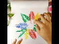 Leaf Impression Painting Tutorial DIY Leaf Printing For Kids Leaf Printing Art Activities