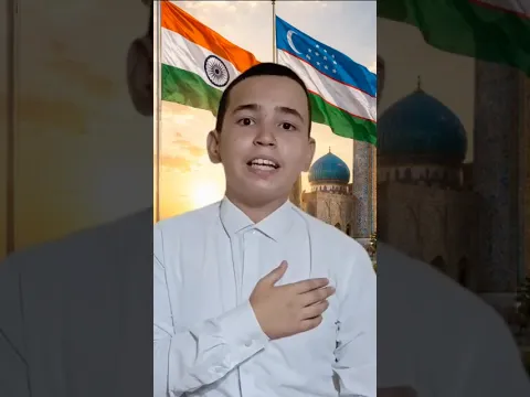 From Tashkent with love! Students welcome PM Modi to Uzbekistan 🇮🇳 🇺🇿