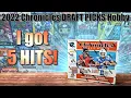 2022 Chronicles Draft Picks Football Hobby Box 5 HITS - First Look at Licensed 2022 Rookies
