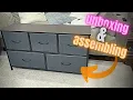 Unboxing Assembling the WLIVE 5 Drawer Dresser