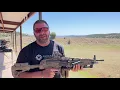 Mk46 M249 SAW Full auto 100 round belt dump PART 1