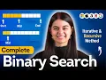 Binary Search Algorithm - Iterative and Recursive Method Theory Code with Example