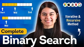 Binary Search Algorithm - Iterative and Recursive Method Theory Code with Example