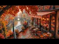 Download Lagu Sweet Fall Jazz Music - Canalside Coffee Shop Ambience ~ Calm \u0026 Relaxing Music for Happy Mood,Work