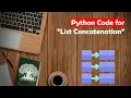 Learn Python in Tamil How to Perform List Concatenation GURUKULA TAMIL
