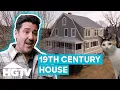 Jonathan Knight Transforms Old Narrow 1800s Farmhouse Into Turquoise Dream House Farmhouse Fixer
