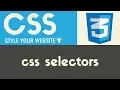 CSS Selectors CSS Tutorial 12