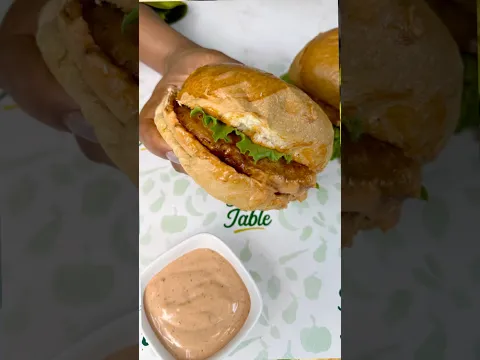My husband begs for this chicken burger everyday! #shorts #shortsafrica