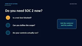 SOC 2 Explained for SaaS Founders What You Actually Need
