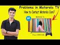 Motorola 32 Inch Android TV Problems Solutions How to Contact Motorola Customer Service