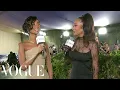 Tyla Wears Form-Fitting Sand to Her First Met Gala Met Gala 2024 Vogue