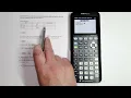 Sample Mean Standard Deviation and Variance From a Frequency Table on a TI-84 Plus CE