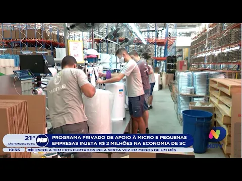 Programa de apoio à micro e pequenas empresas injeta R$ 2 milhões na economia de Santa Catarina