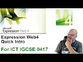 Expression Web 4 INTRO Cambridge 0417 ICT IGCSE 2024 June Paper 32