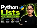 Python Lists Complete Guide Basic to Advanced Practical Examples