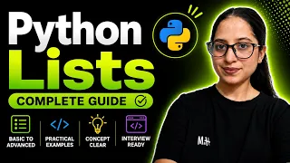 Python Lists Complete Guide Basic to Advanced Practical Examples