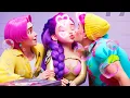 Download Lagu 100 KISSES - LIED | KPop Demon Hunters Edit AI | Huntrix | Rumi, Zoey, Mira | Liefde, Kusjes \u0026 Bu...