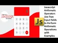 How to calculate two input field in javascript Calculator