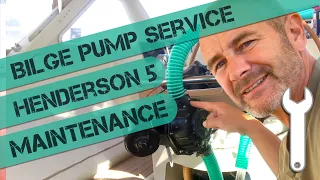 Bilge Pump Problems! Fixing our Whale / Henderson Mk5 Pump with Spares from the Service Kit.