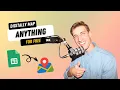How to turn your spreadsheet into an interactive map Google My Maps 2024 Guide