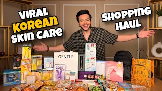 VIRAL KOREAN SKIN CARE | KOREA SHOPPING HAUL | RAJ ANADKAT | 