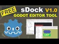 Free Godot Editor sDock Plugin Format controls from the dock like in Office 4 Beginners pros