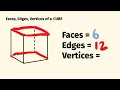 How Many Faces Edges And Vertices Does A Cube Have