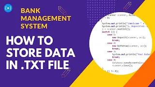 Bank Management System using Java Object Oriented Programming OOP Part 2