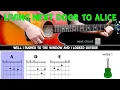 Lagu LIVING NEXT DOOR TO ALICE - Smokie - Guitar play along on acoustic guitar with chords \u0026 lyrics