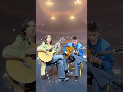 When two guitar worlds collide...