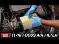How To Change the Air Filter on a 2011 to 2018 Ford Focus