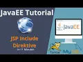 Java EE Jsp Include Direktiven Java EE Tutorial deutsch