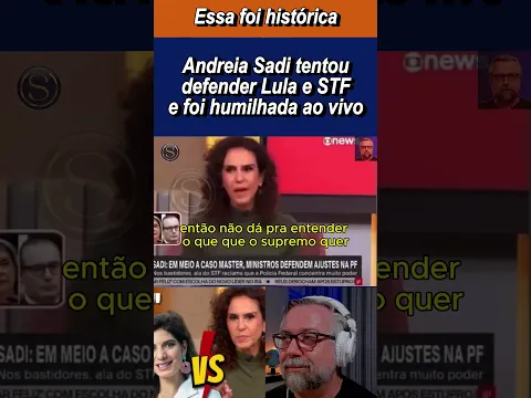 O dia em que Malu Gaspar deixou Andreia Sadi totalmente sem graça