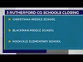 Rutherford County schools closing