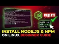 How to Install Node js and NPM on Linux Beginner Guide