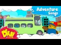 Download Lagu The Wheels On The Bus | Nursery Rhymes \u0026 Kids Songs | Didi \u0026 Friends English