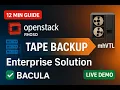 Enterprise OpenStack Backup Solution Bridging RHOSO to Tape Storage with Bacula