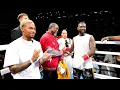 DeenTheGreat Walks Out Ray J To Zues Fight Night