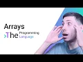 Arrays in The programming language