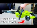 RYOBI s 40v Tools are SERIOUSLY Impressive - RYOBI Chainsaw Review