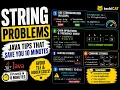 String Problems Explained Simply Java Tips That Save You Minutes