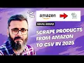 How to Scrape Amazon Products to CSV File in 2025 No Coding Needed
