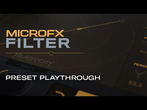 MicroFX Filter product video