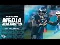 QB Tua Tagovailoa meets with the media after Miami Dolphins