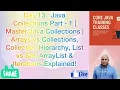 Day 13 Java Collections Part - 1 Arrays vs Collections List vs Set ArrayList Explained
