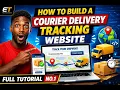 Build a Courier Logistics Website in Minutes Using This Script