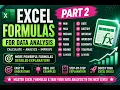 Excel Formulas for Data Science SUM SUMIF SUMIFS IF IFS AVERAGE COUNT Part 2